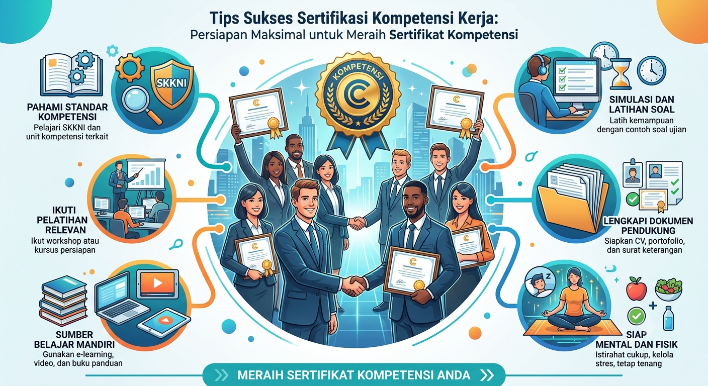 Tips Sukses Sertifikasi Kompetensi Kerja: Persiapan Maksimal untuk Meraih Sertifikat Kompetensi